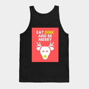 Funny Pickleball Christmas Design Tank Top